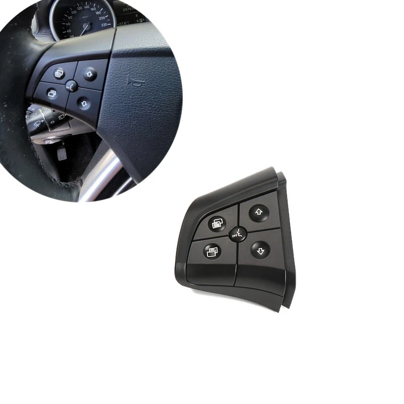 Car Multi-Function Steering Wheel Switch Buttons For Mercedes Benz ML GL R B-Class W164 W251 W245