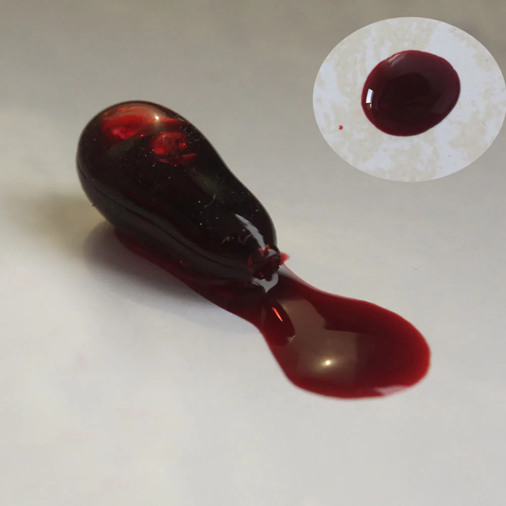 10 Pcs Artificial Blood Pill Scary Party Supplies Halloween Funny Pills Fake Tools Prom