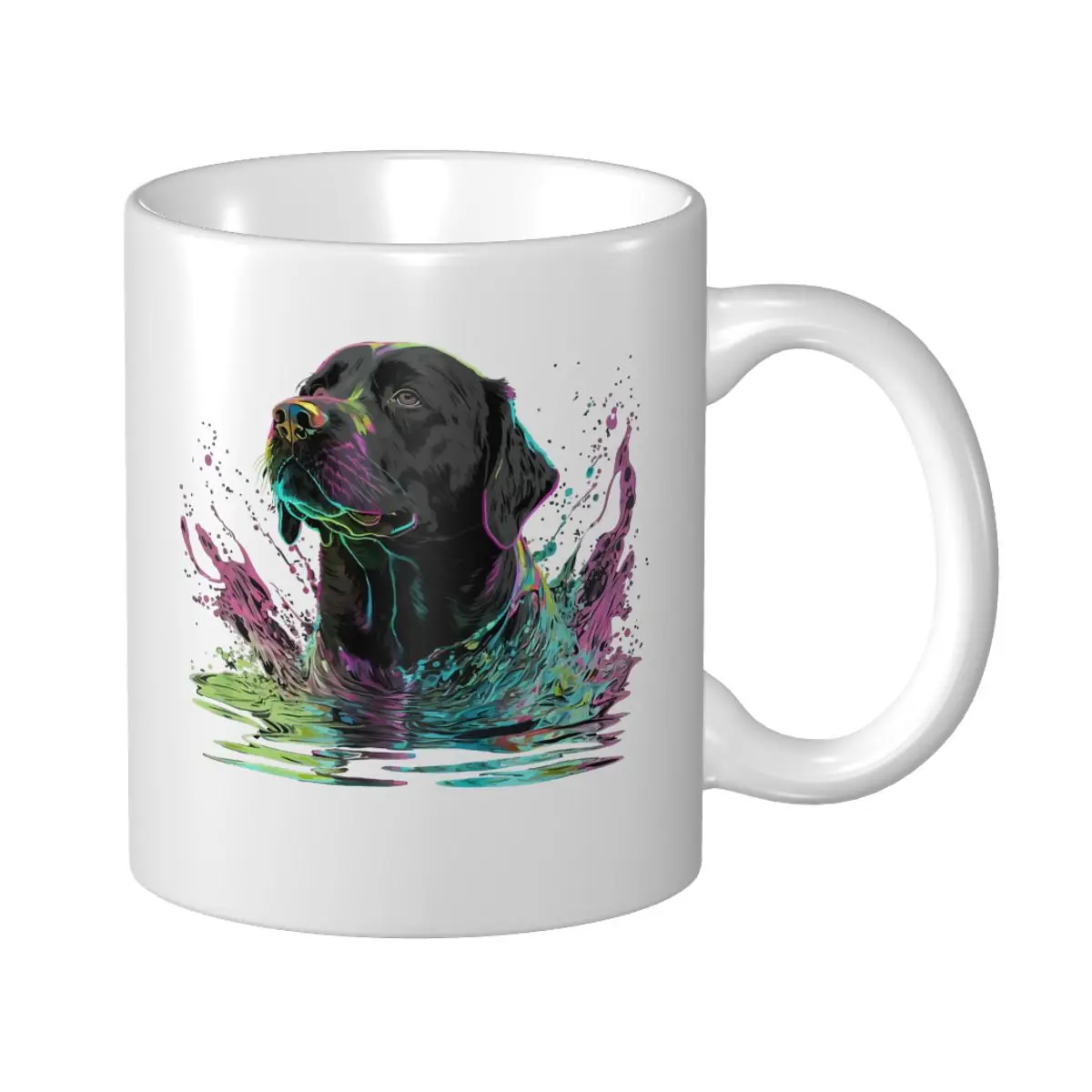 Mark Cup Mug Black Lab Black Labrador Retriever Puppy Dog Mom Animal Coffee Mugs Tea Milk Water Cup Travel Mugs For Office Home