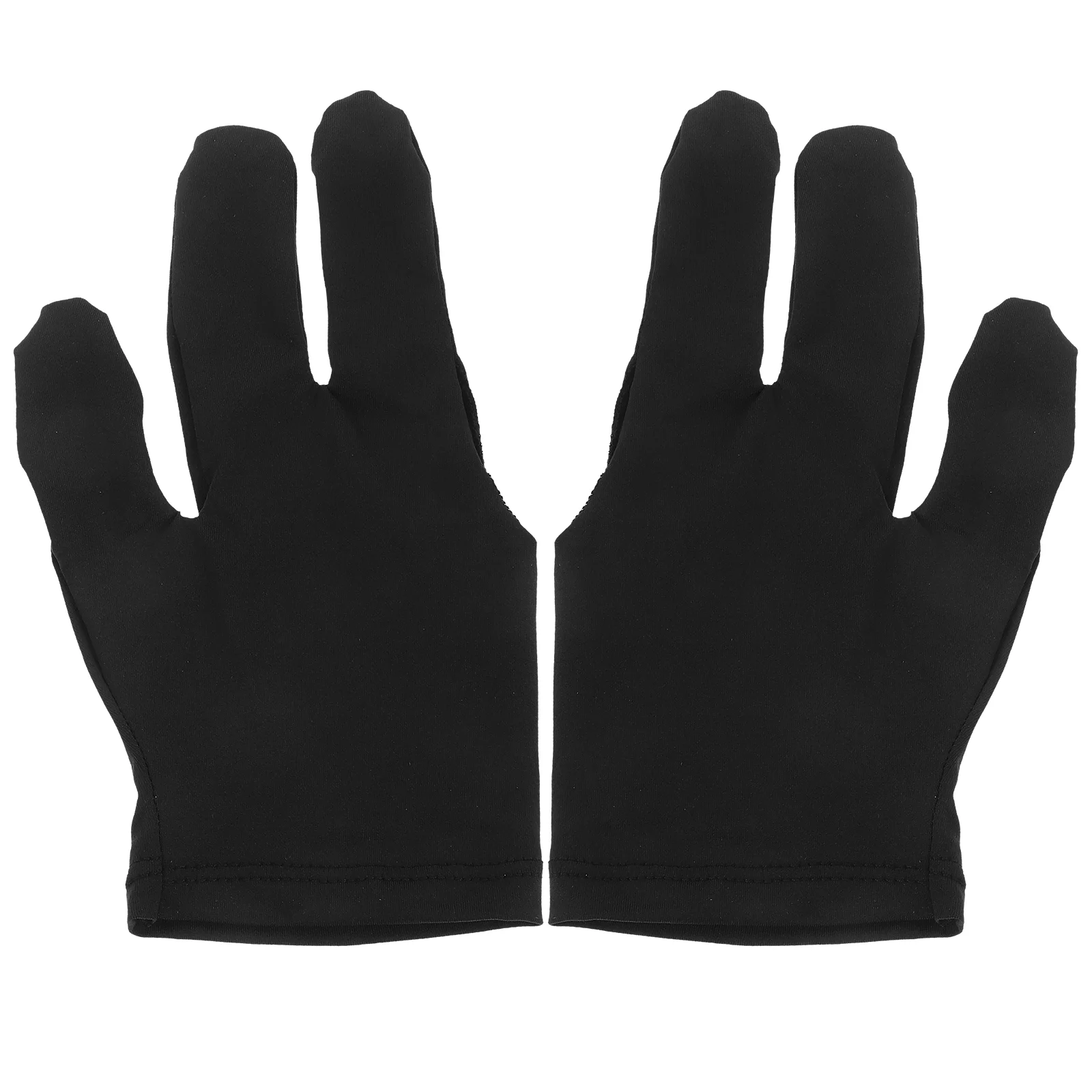 

2 Pcs Three Finger Accessory 3 Fingers Gloves Kids Mittens Billiards Cue Balls Snooker Accessories