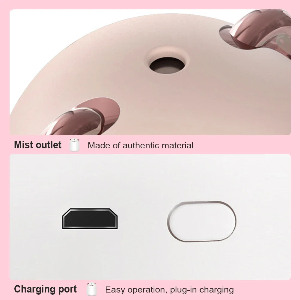 Air Humidifier 250ML Aroma Essential Oil Diffuser USB Cool Mist Sprayer With Night Light For Bedroom Home Car Fragrance Diffuser