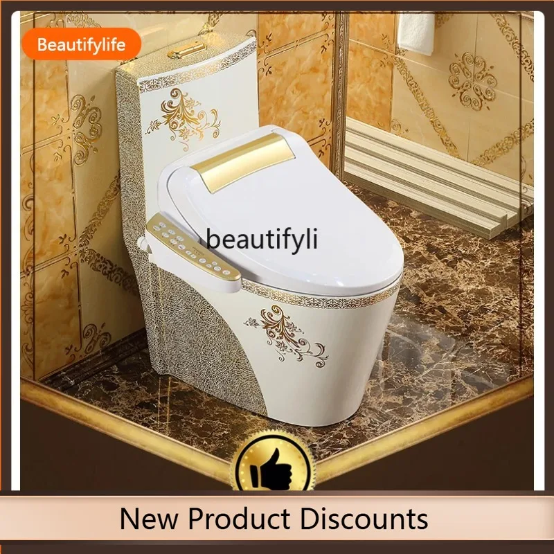 

f09 Smart Toilet Integrated Creative Small Household Fully Automatic Instant Heating Electric Toilet with Flushing Function