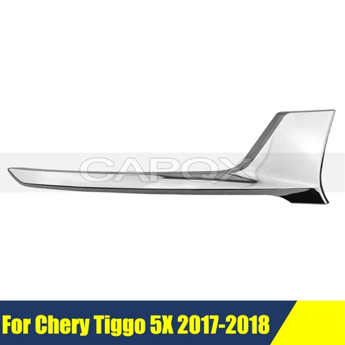 Tira embellecedora de faro delantero para Chery Tiggo 5X 2017-2018 faro delantero tira decorativa ABS cromado