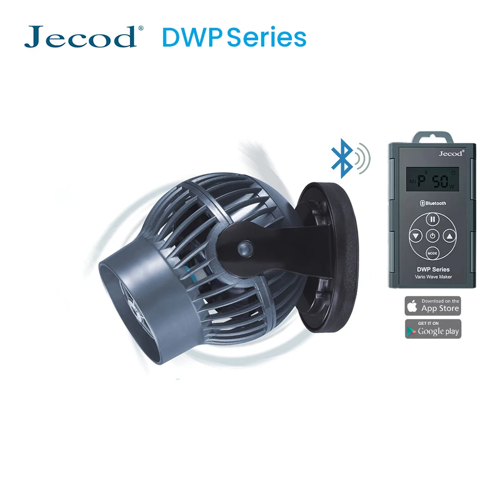 

Jebao/Jecod New DWP Series Bluetooth App Control Smart Vario DC Saltwater Reef Fish Tank Aquarium Wave Maker Pump