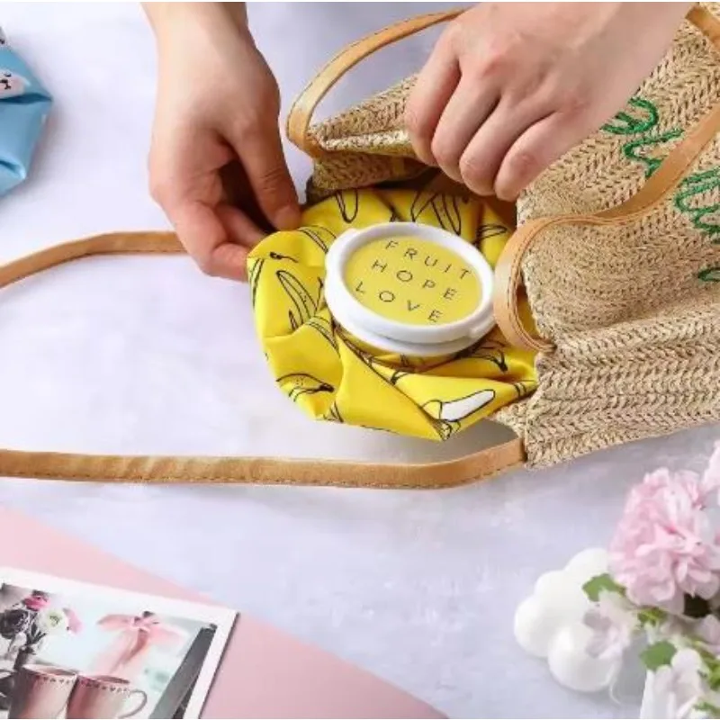 Hot Reusable cooling cold compress bag, ice pack, physical cold and heat therapy bag, and physical cooling cloth ice pack