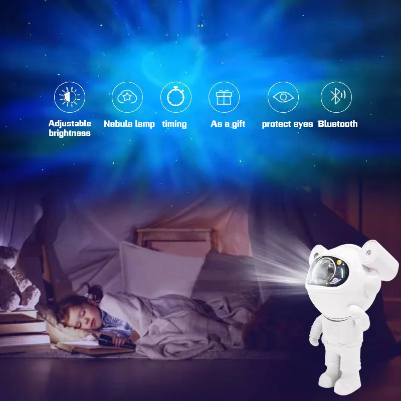 Astronaut starry sky projection lamp