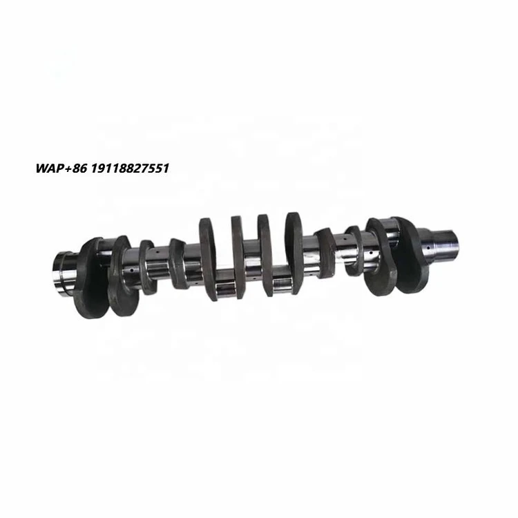K19 Construction Machinery Motor Parts Engine Crankshaft 3418898 Forged Steel