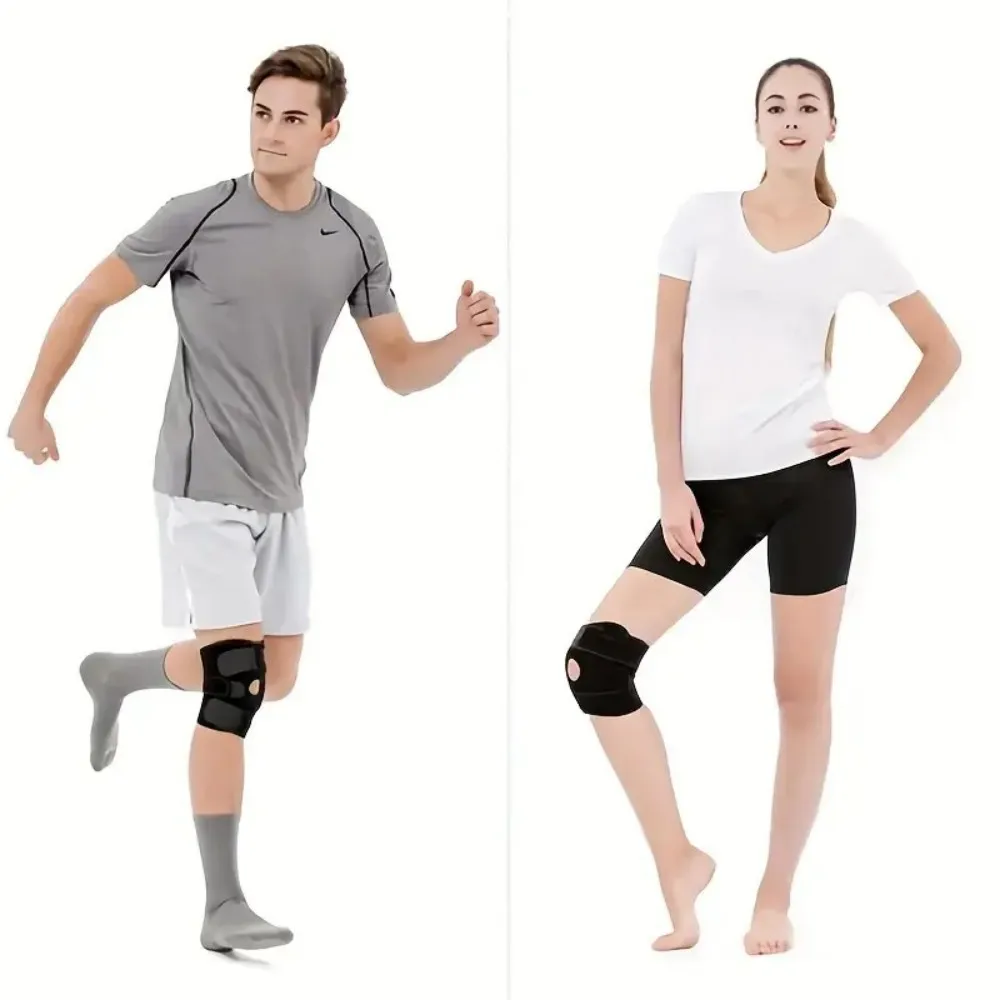 Sports Knee Protectors With Straps, Hiking Basketball Knee Protectors, Meniscus Protectors For  Outdoor Cycling Knee Protectors