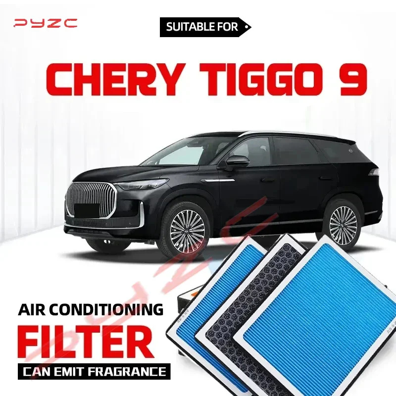 For Chery Tiggo 9 Cabin Filter Air Filter Activated Carbon Air Conditioning Filter with Fragrance to Purify Car Cabin Air
