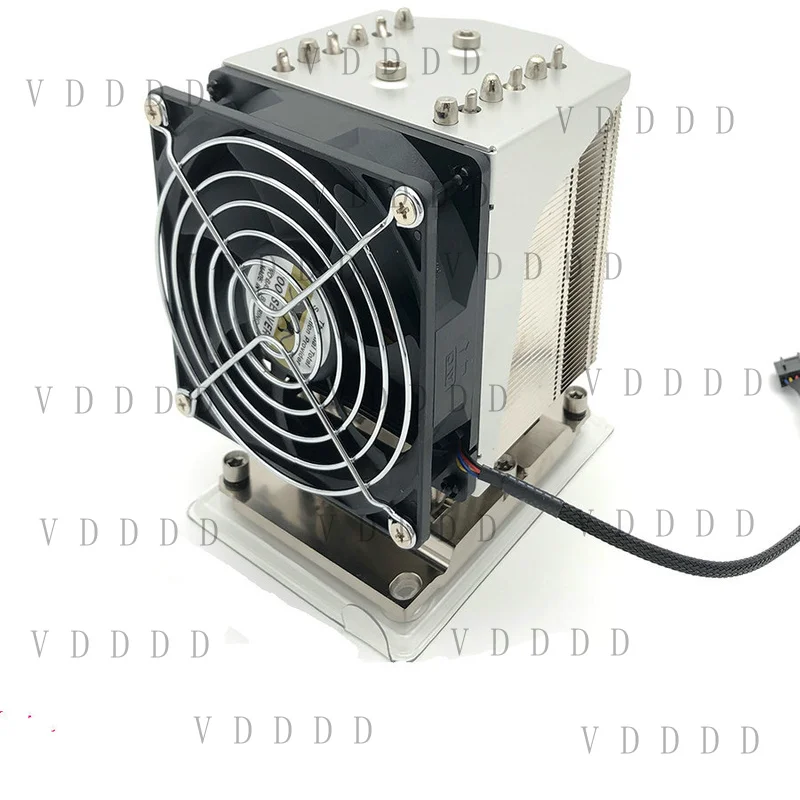 L... Rectangular CPU Cooler Fan for Intel Xeon /Gold Silver/Platinum LGA3647 4U 280W-