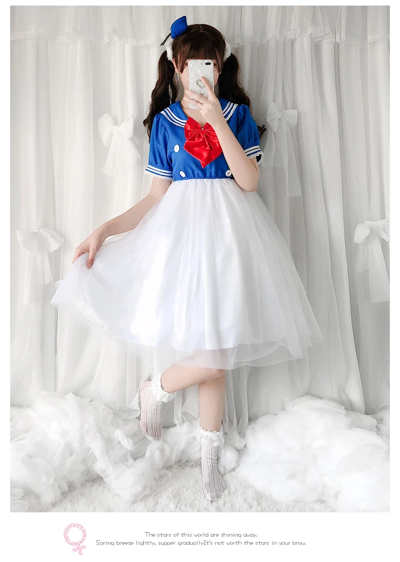 Robe Marinière Femme – Déguisement Marin – photo 6