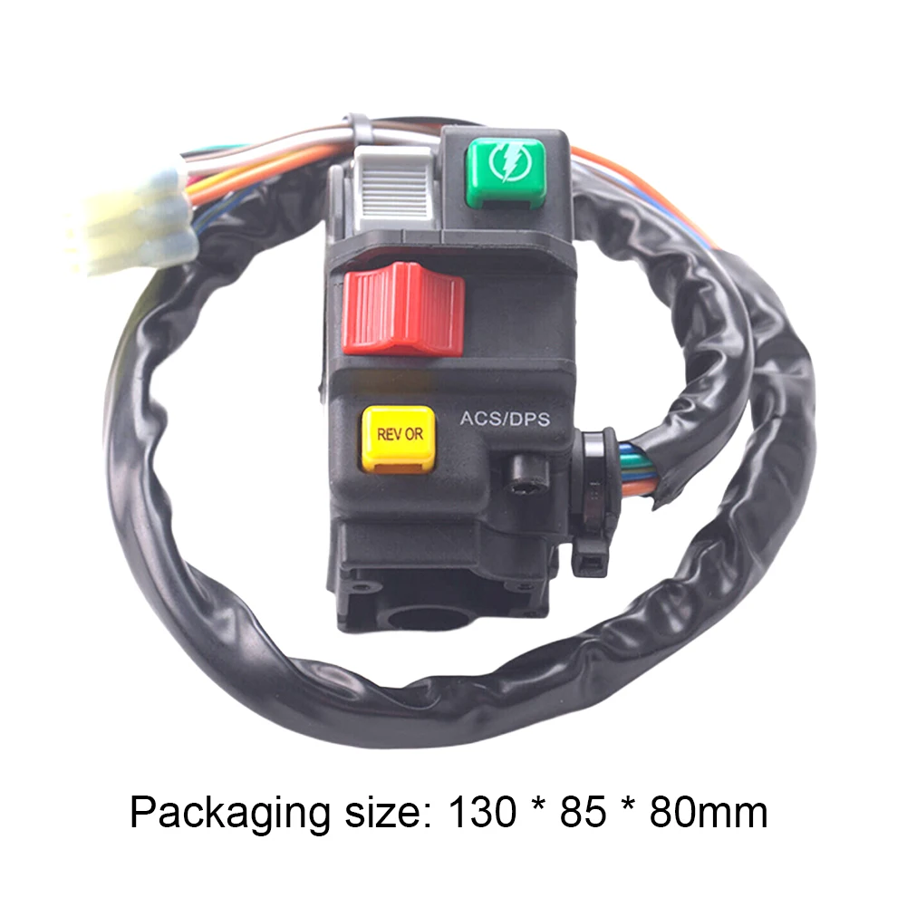 

Control Engine Start Stop Headlight Left-hand Control Switch Left-hand Grip Control for Can Am Outlander 450 500 650 800 1000