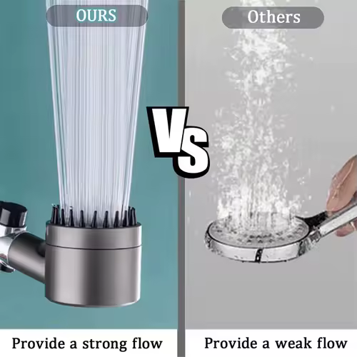 Shower filter four modes bathroom accessories head massage showerhead replete for shower heads knobs showers parts fixture home - Image 3