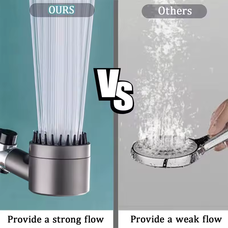Shower filter four modes bathroom accessories head massage showerhead replete for shower heads knobs showers parts fixture home - Image 3