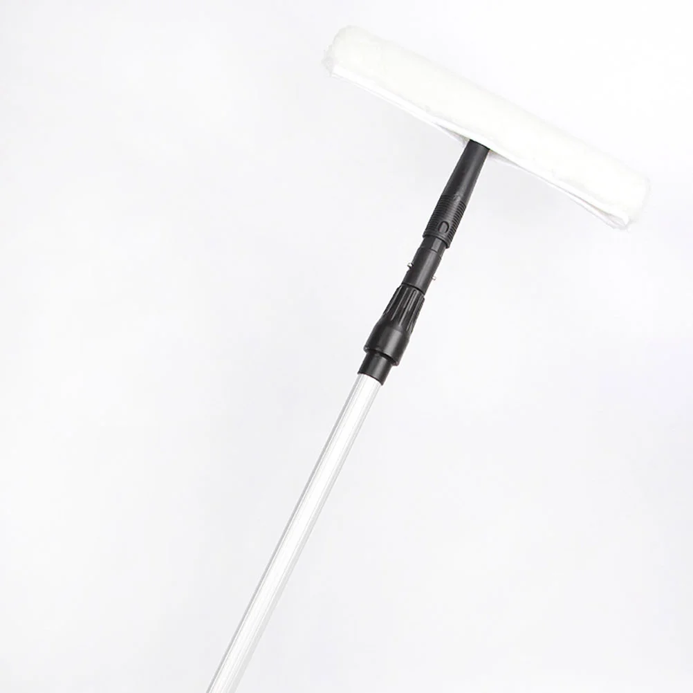 Telescopic Window Cleaner Tool Squeegee with Scrubber Car Long Handle Professional Glass Cleanser Cleaning Rod Washing