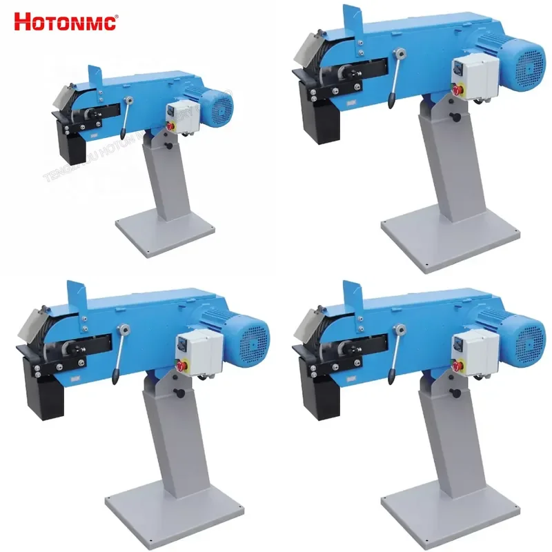 Hot Sale BS-75 Metal Sander Grinder Machine BS-150 Portable Metal Polishing Belt Sander Machine