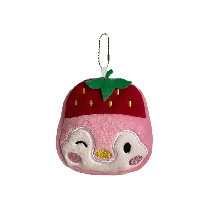 Lindo pingüino de peluche monedero colgante llavero Kawaii dibujos animados creativo pingüino varios bolsa de almacenamiento encantos cartera regalos