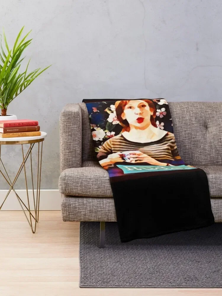 Rude. Miranda Hart Throw Blanket warm for winter Thermal Blankets For Sofas Polar Blankets