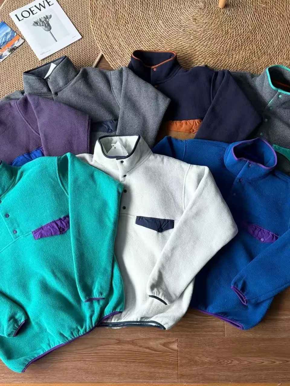 Suda con Capucha de Forro Polar ueso, Cuello Alto, Media Cremallera, para Hombre y Mujer, Informal, Abrigo Cálido, Fibr...