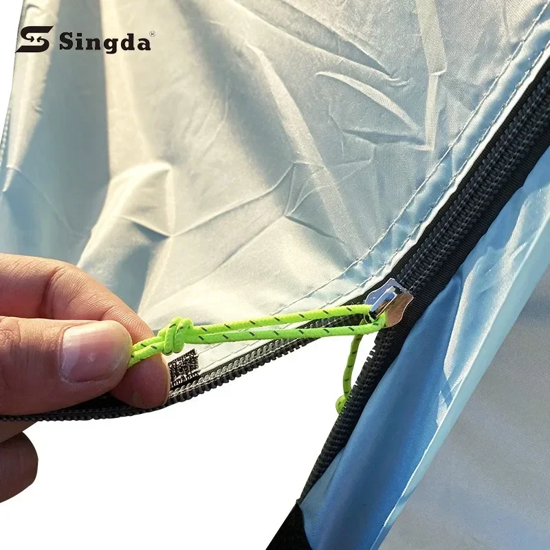 Outdoor two person tent, rainstorm prevention, sun protection, camping, fishing, portable single person tent