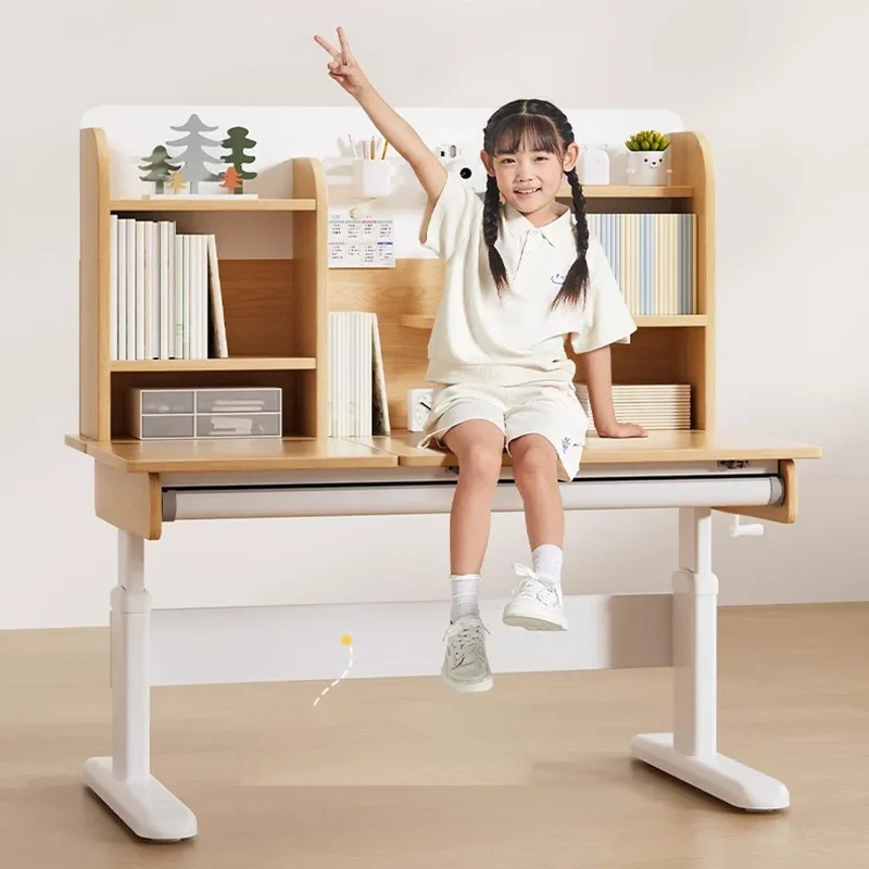 Children Study Desk Kids Room Chair Child Table Set Elementary Student Classroom Furniture Tables School Supplies Children's