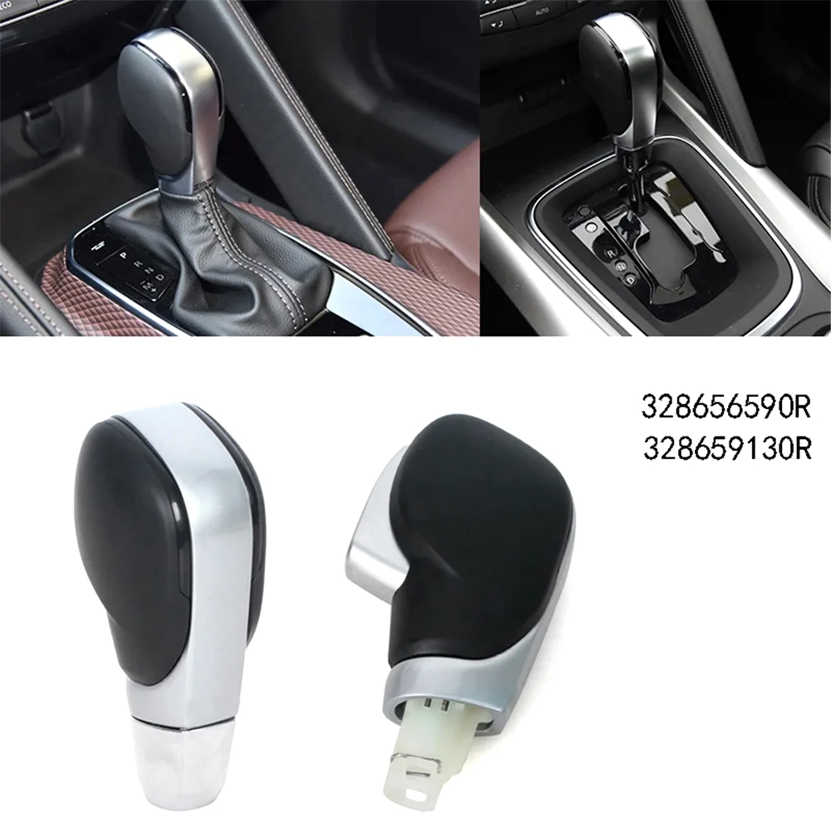 Auto Transmission Gear Shift Knob Shifter Lever Handball Button for Renault Koleos II Talisman XFD 328656590R 328659130R