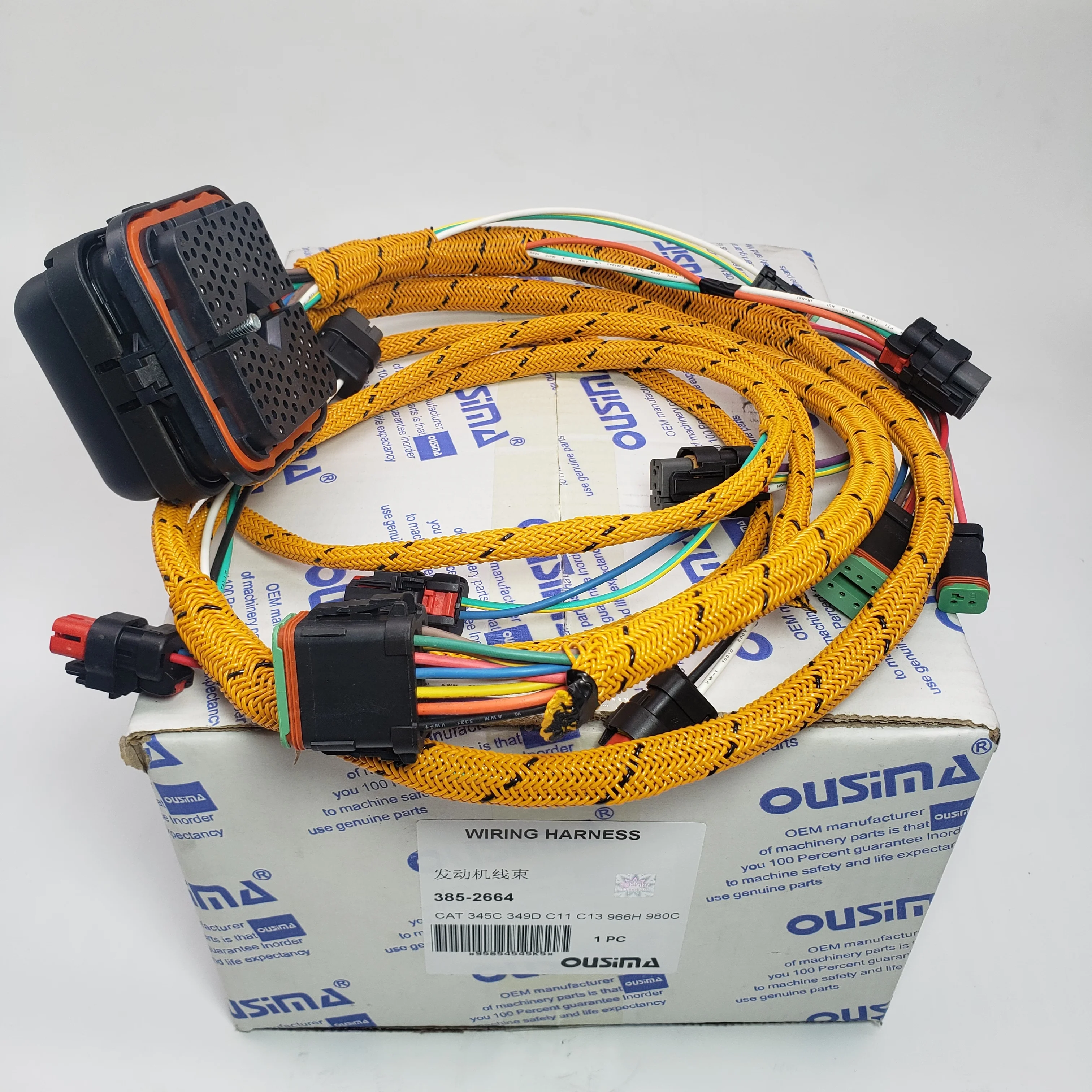 

Excavator CAT 345C 345D 349D 966H, 972H, 980C C11 C13 Engine Wring Harness 385-2664 3852664