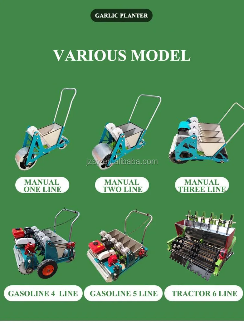 

【Best-selling】JZSY Lowest Price 3 Row Garlic Seeder Engine Garlic Planting Sowing Machine/Garlic Seeds Planting Machine