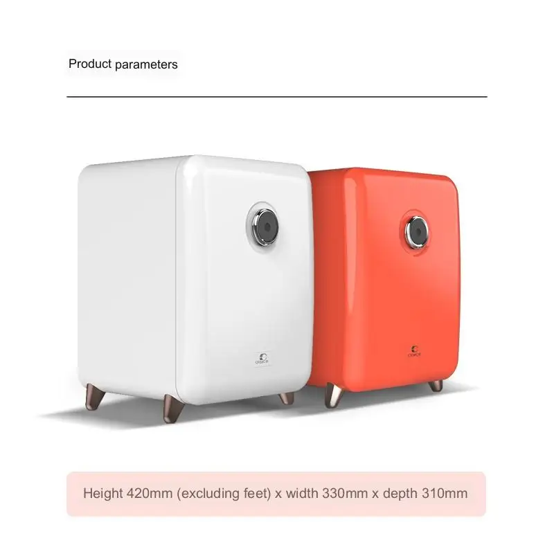 Ccrmc-レトロなコネクテッドセーフティボックス,クラフトコンデンサ,ジュエリー,指紋,分類,収納,キーなし,リモートアラーム