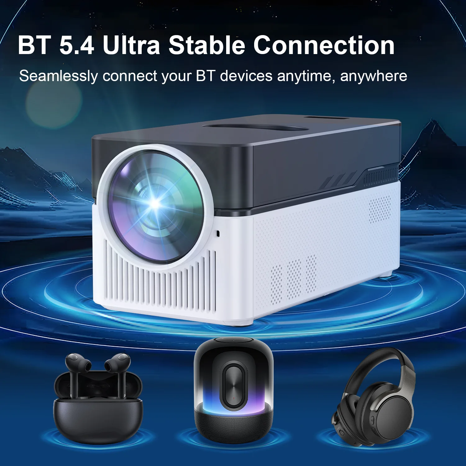 جهاز عرض HY450PRO بدقة 4K قصير - مراجعة Home Cinema Ultra Short Throw Projector وسعره