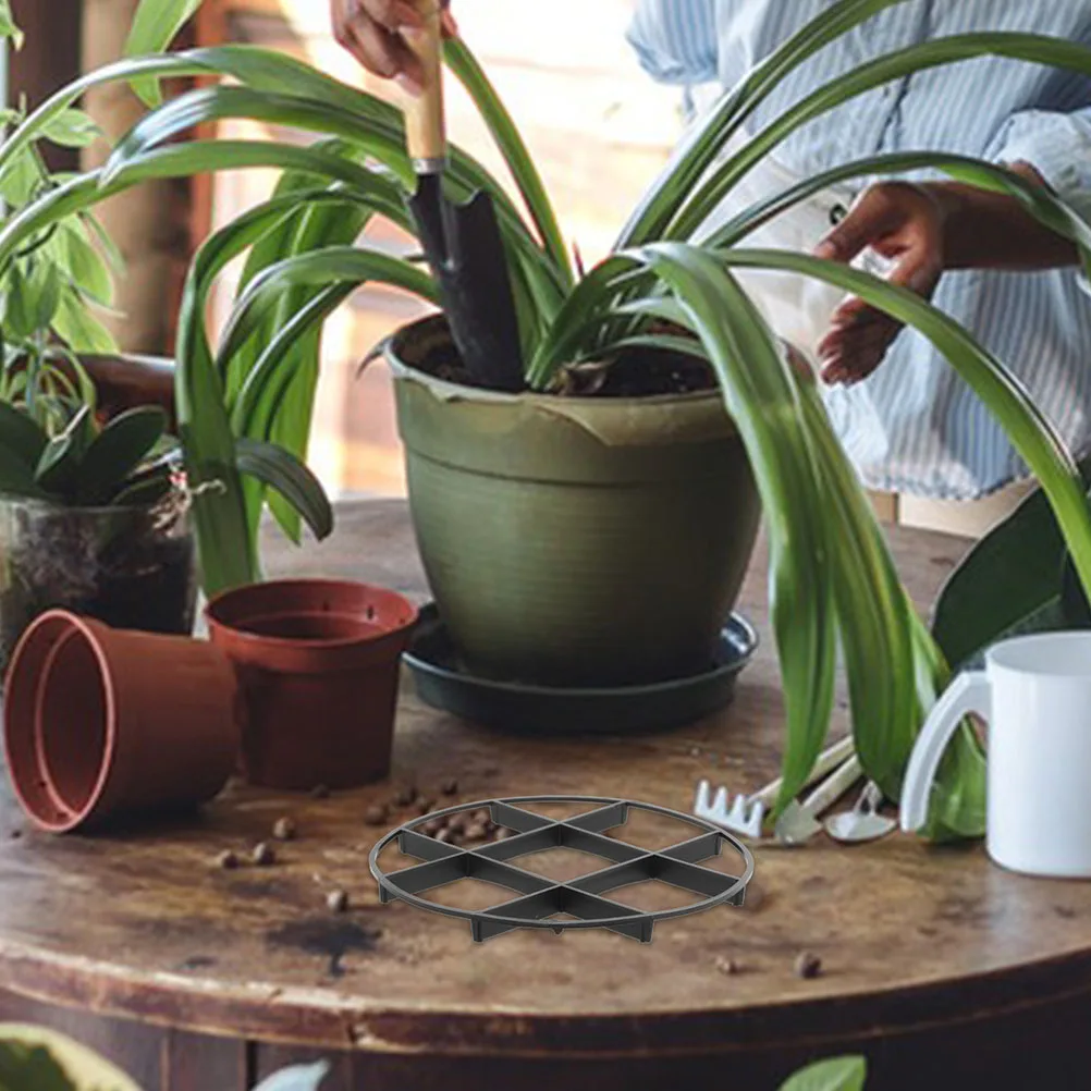 10 Stück Pflanzgefäßfüße für Töpfe im Freien, minimalistisches Design, leicht zu reinigende Pflanzgefäßfüße, Pflanzenständer für den Außenbereich, für Terrassendekoration