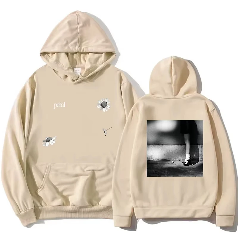 Ariana Grande Petal Hoodies, langärmelige, modische Kapuzenpullover, Grafik-Design, lässiger, lockerer Schnitt, bedruckte Pullover, unisex. – Detail 17