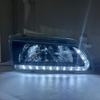 Suitable For AE101 AE100 1998 1999 Mo-del With Black L-ED Headlights