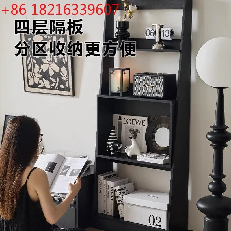 YAO floor-to-ceiling display rack medium antique style cabinet floor-to-ceiling multi-layer storage retro