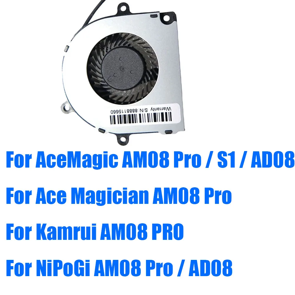 Image of Für AceMagic AM08 Pro / S1 / AD08 Für Ace Magician AM08 Pro Für Kamrui AM08 PRO Für NiPoGi AM08 Pro / AD08 DC5V Ersatzlüfter