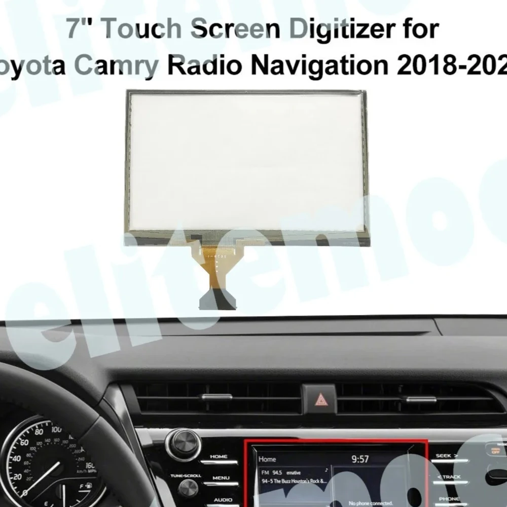 

7'' 50pin Touch Screen Digitizer For Toyota Camry Radio Navigation 2018-2020 Replacement