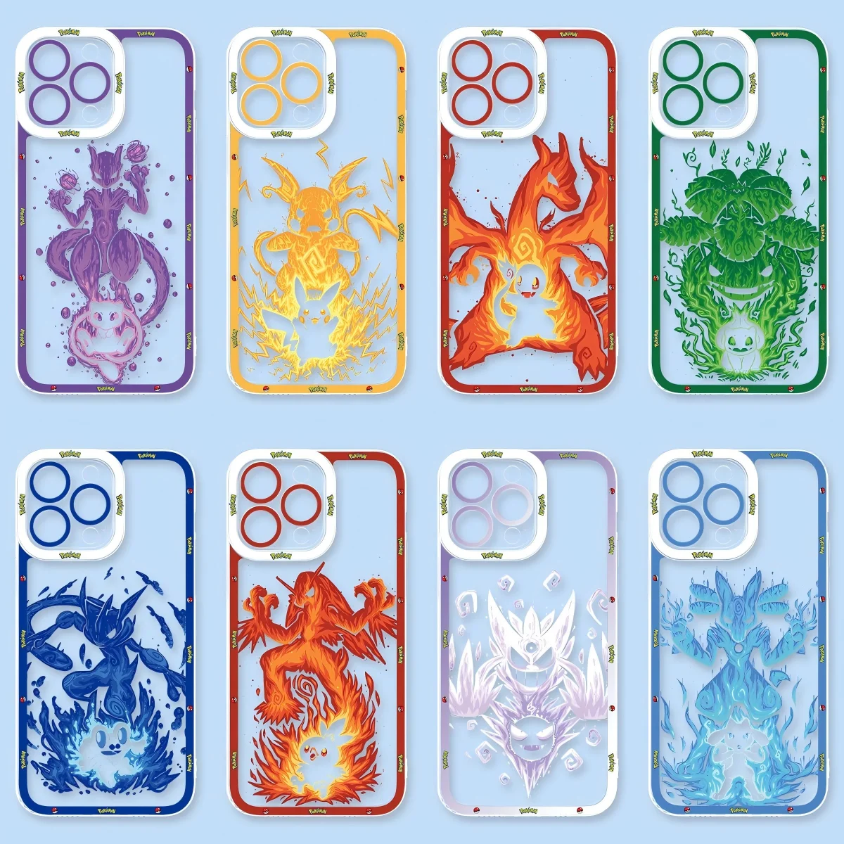 Anime P-Pokemons Cool Elf Phone Case For Samsung A57 A07 A36 A26 A56 A16 A06 A55 A35 A25 A15 A05 A54 A34 A24 A14 A13 Clear Cover