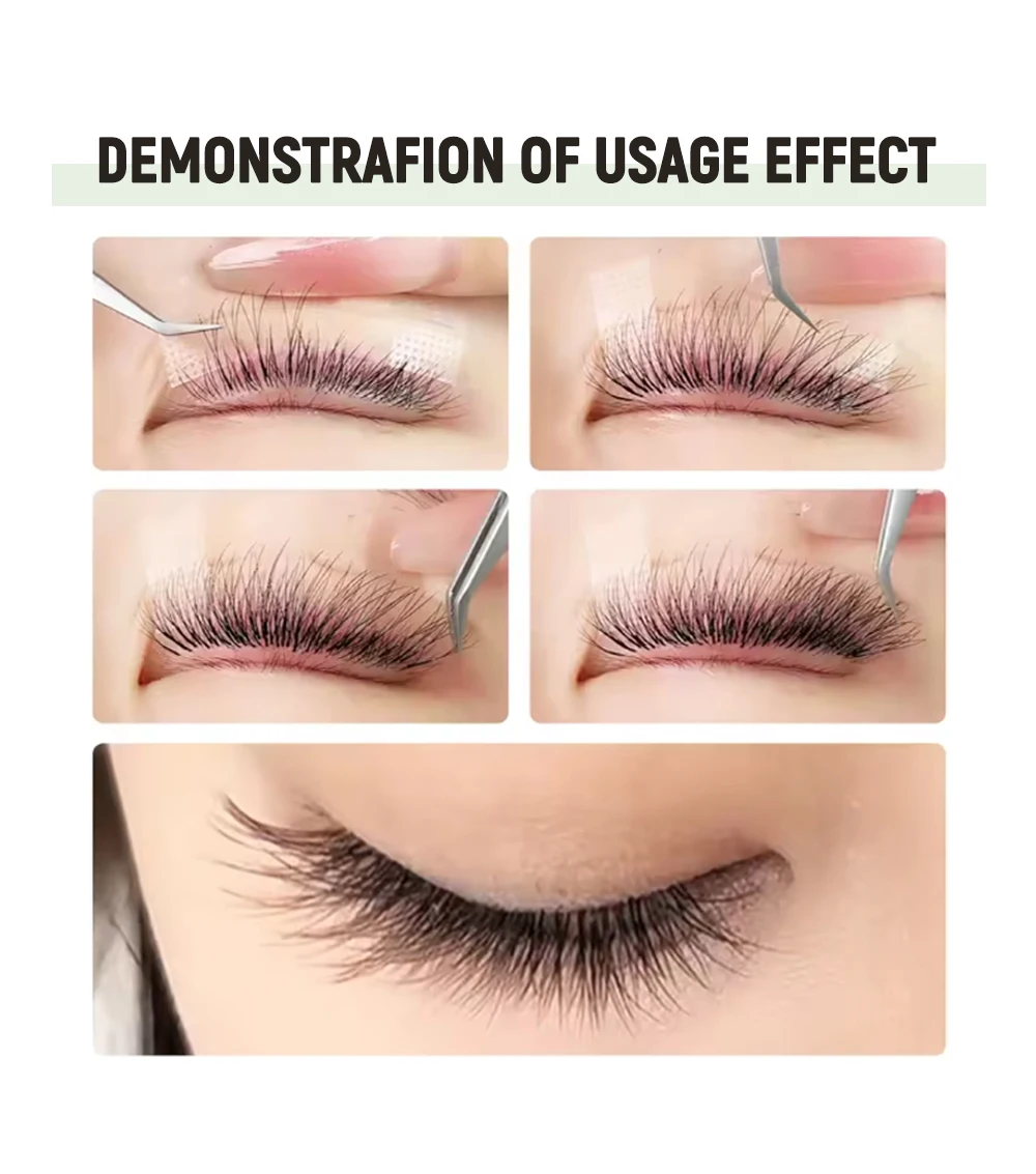 SAKURAHANA Fuchs 3D 4D 5D Geformte Wimpern Fasern Falsche Katzenaugen-Wimpernverlängerung Vorgefertigte Volumen-Fuchs-3D-Form Wimpern – Detail 5