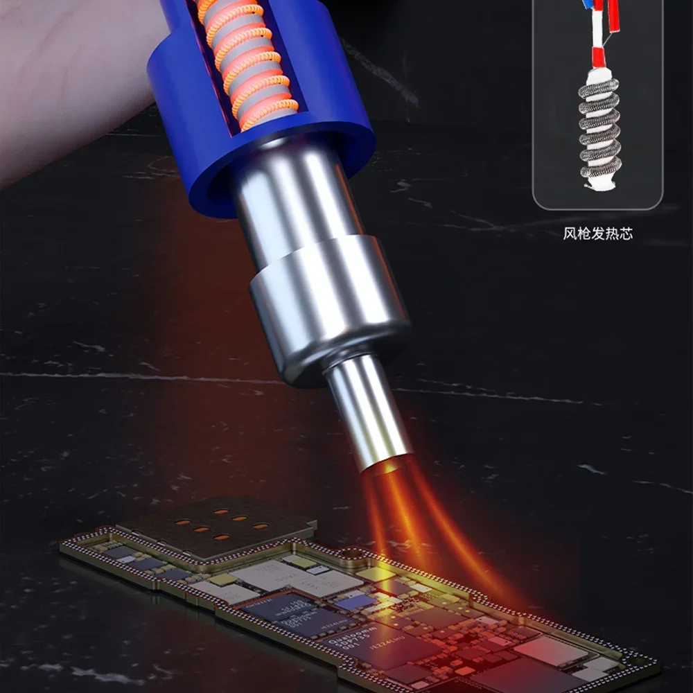 MECHANIC 957DW Soldering Stations Desoldering Station With Two-scroll Hot Air Rework Station For Heating Main Board Tin Solder