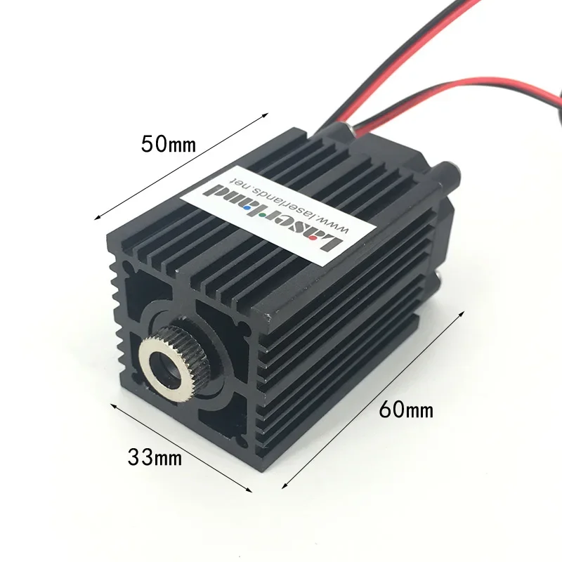 

Focusable 450nm 445nm 3.5w blue laser module TTL for wood/plastic/papter engraving/curving/cutting/marking