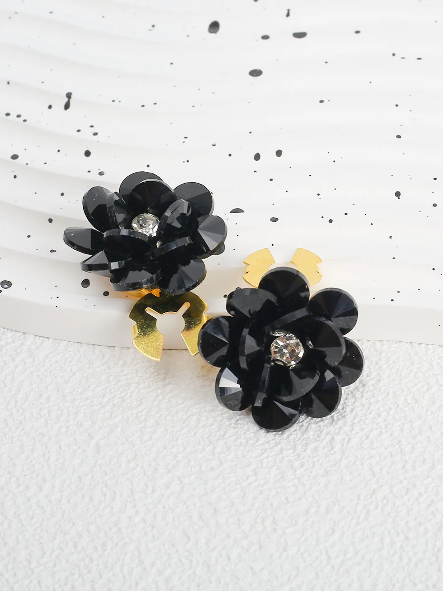 

2pcs Button Covers for Shirt Rhinestone Cuff-link Women Men Accessories Copper Cufflink Cover Cufflinks clip Festival Gift