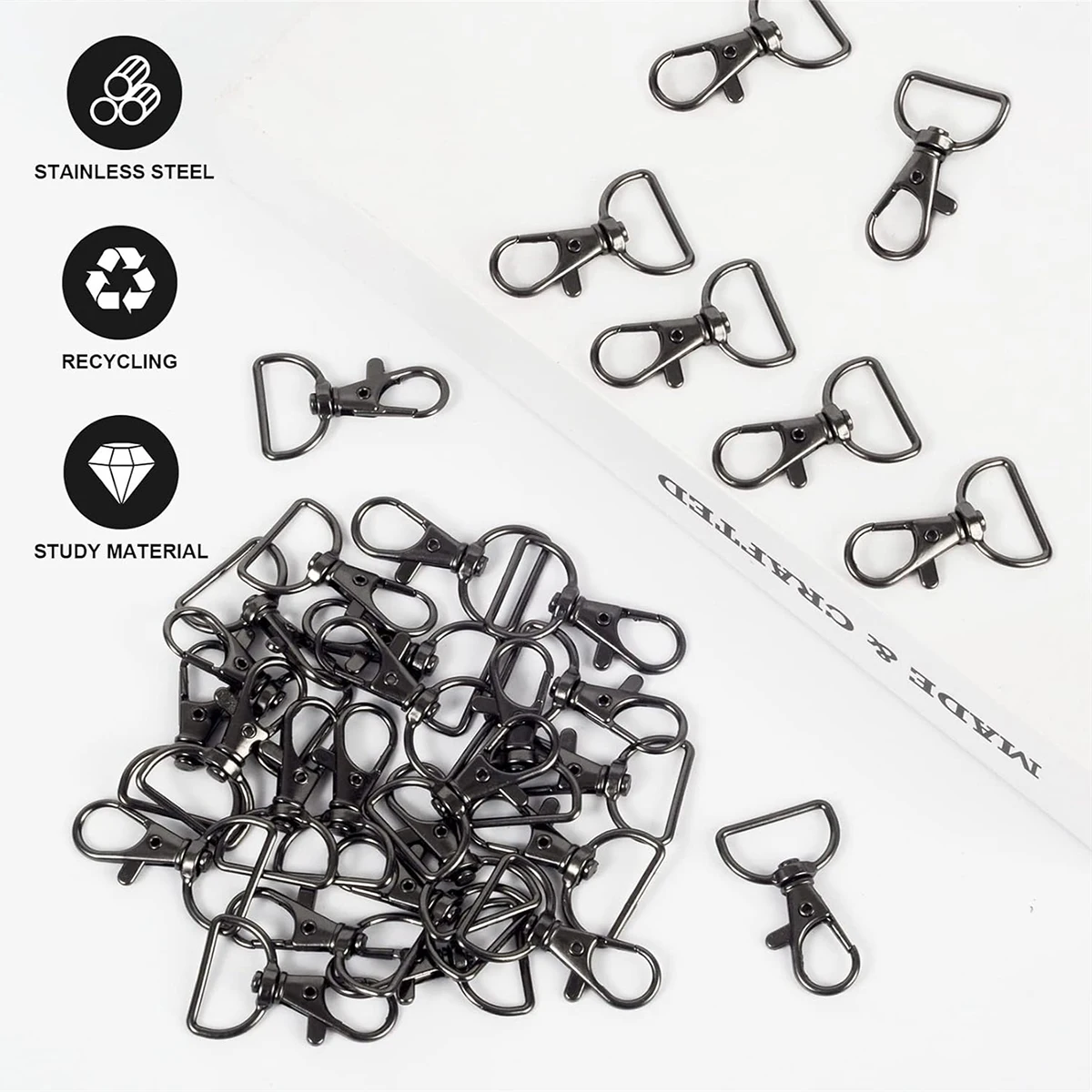 Key Chain Clip Set for DIY Projects