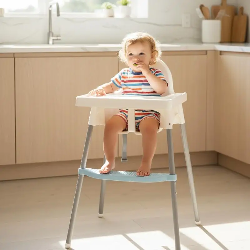 High Chair Foot Rest Non-Slip Adjustable Height Support Accessories For Chair Home Baby Eating Chiar Ergonomic Toddler Posture
