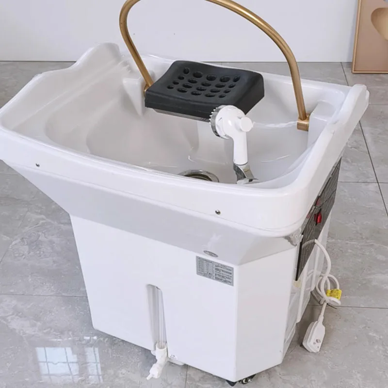 Salon Chair for Beauty Salon Washing Hair Japanese Scalp Treatment Water Spa Bed Nursing Shampoo Wash Backwash Units Hairstyle