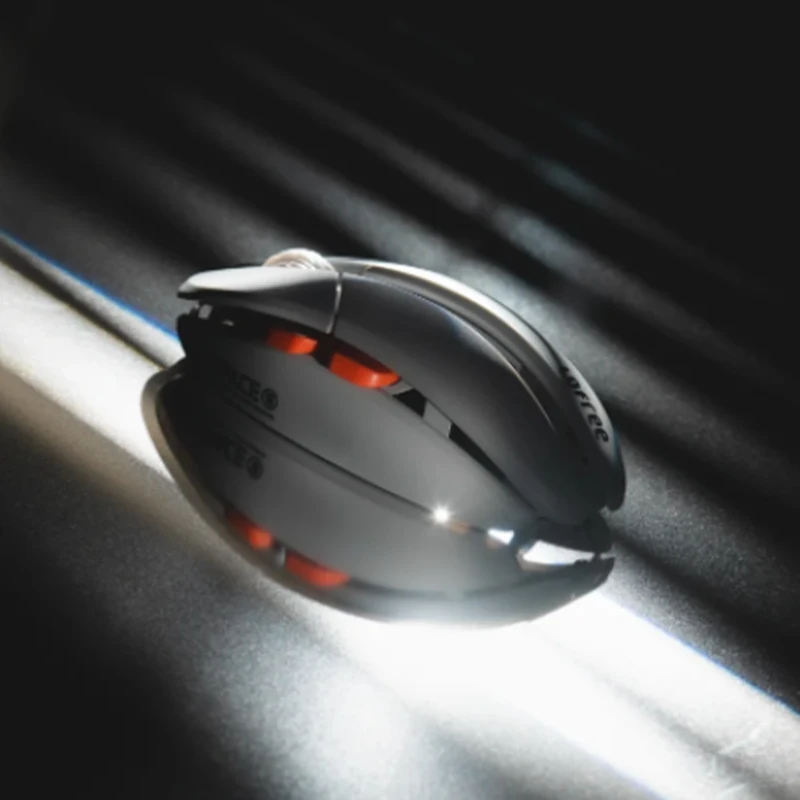 Mouse Gaming Nirkabel Bluetooth Tri Mode Lofree Hypace Baru Sensor Paw3950 8k Untuk Laptop Desktop Aksesoris Gaming