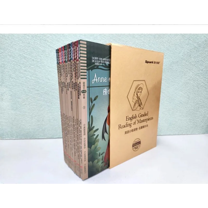 

European Original English-Chinese Bilingual Extracurricular Reading Books for Primary and Secondary School Students Classic Book
