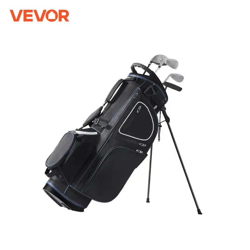 VEVOR Golf Cart Bag with 14 Way Organizer Divider Top Pockets Premium Cart Bag Durable Golf Bags with Handles & Dust Cover