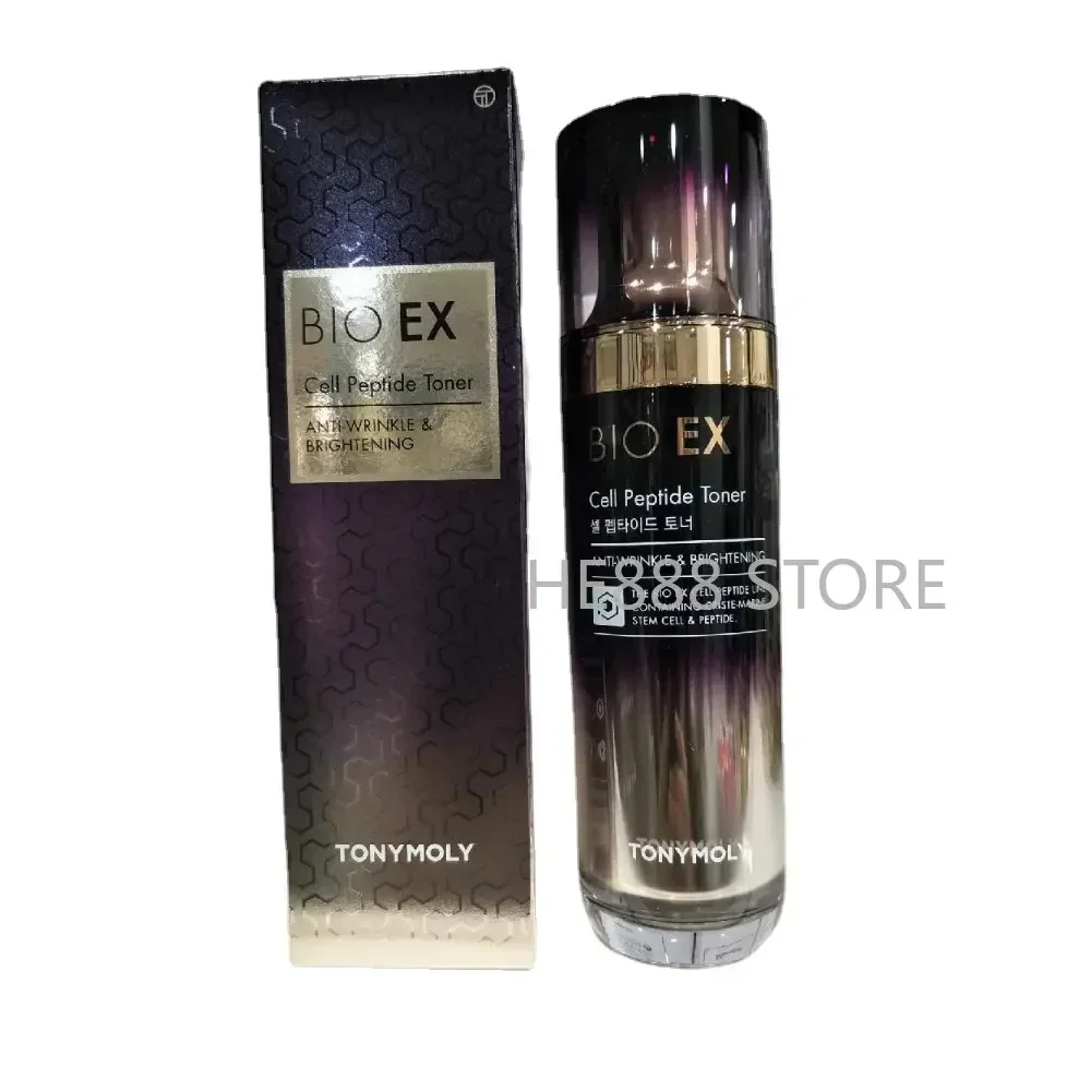 Tónico de esencia de péptido celular Tonymoly BIO EX de Corea, 130ml, péptido antiarrugas, reafirmante, antienvejecimiento, ilumina los productos para el cuidado de la piel