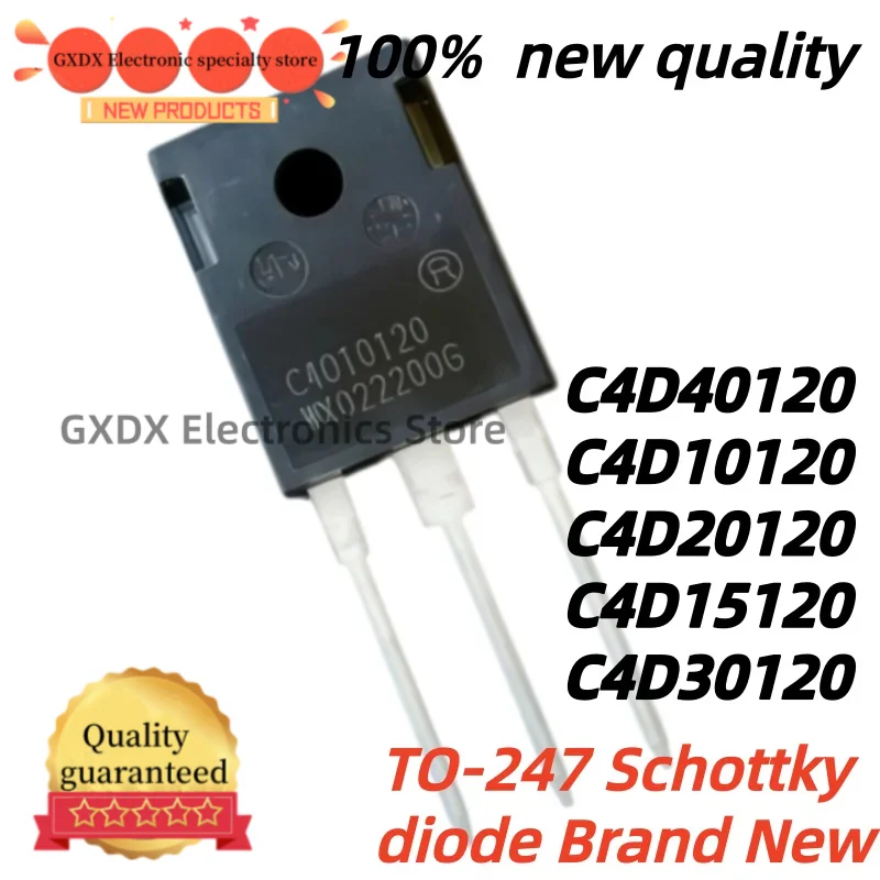 5unidades/lote 100% Nuevo Quality C4D30120 C4D40120 C4D10120 TO247 C4D20120 C4D15120 TO-247 Schottky diode Brand New