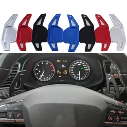 Shift Paddles For Seat Leon Cupra 5F Ibiza 6F Arona Ateca Leon ST Alhambra Aluminum Steering Wheel Paddle Shifter Extension 2PCS